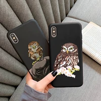 fashion animal eagle hand painted phone cases for iphone 12 11 13 pro max mini 7 8 plus se2020 x xr xs max soft silicone cover