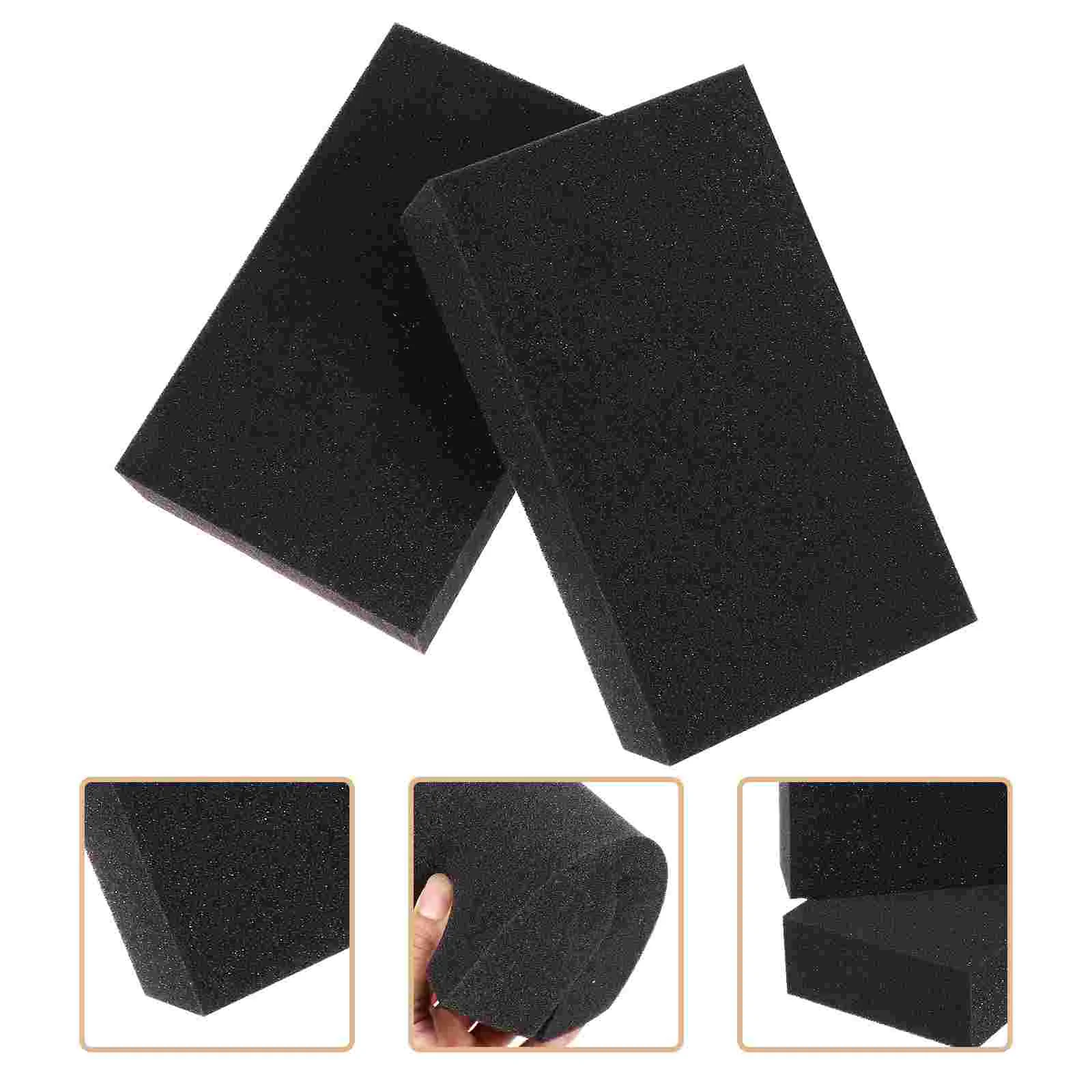 

2pcs Practical Car Wash Sponge Durable Car Cleaning Sponge Dust Cleaning Tool