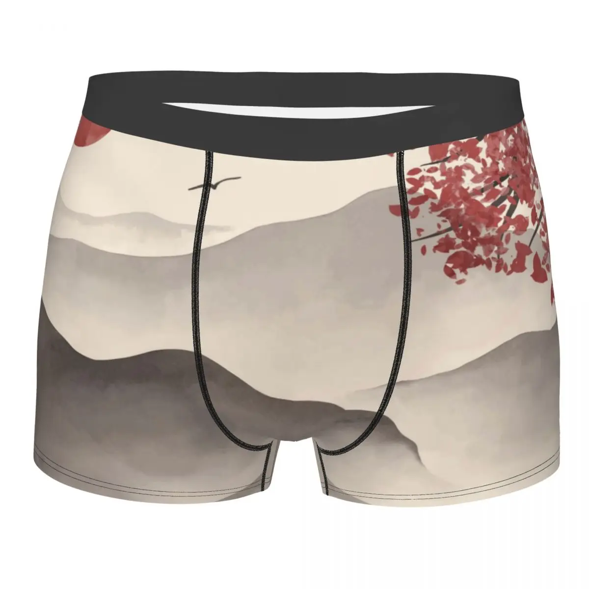 

Underwear Men Boxers Watercolor Chinese Style Boxer Underwear Male Underpant Boxershort Homme