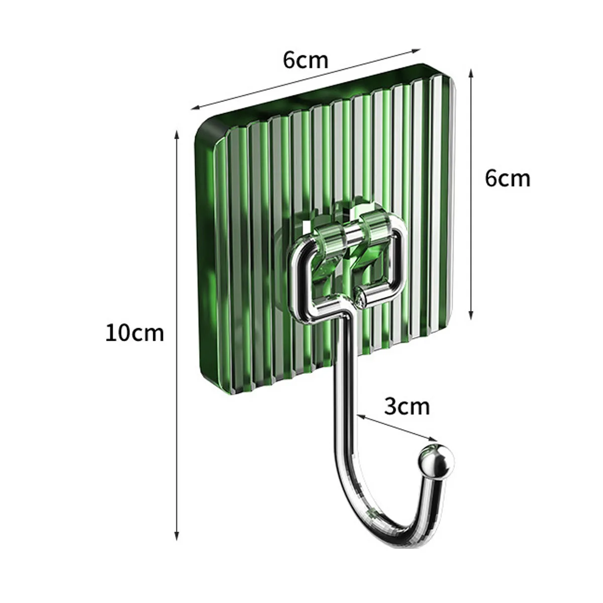 

Прозрачные акриловые крючки 4 штуки