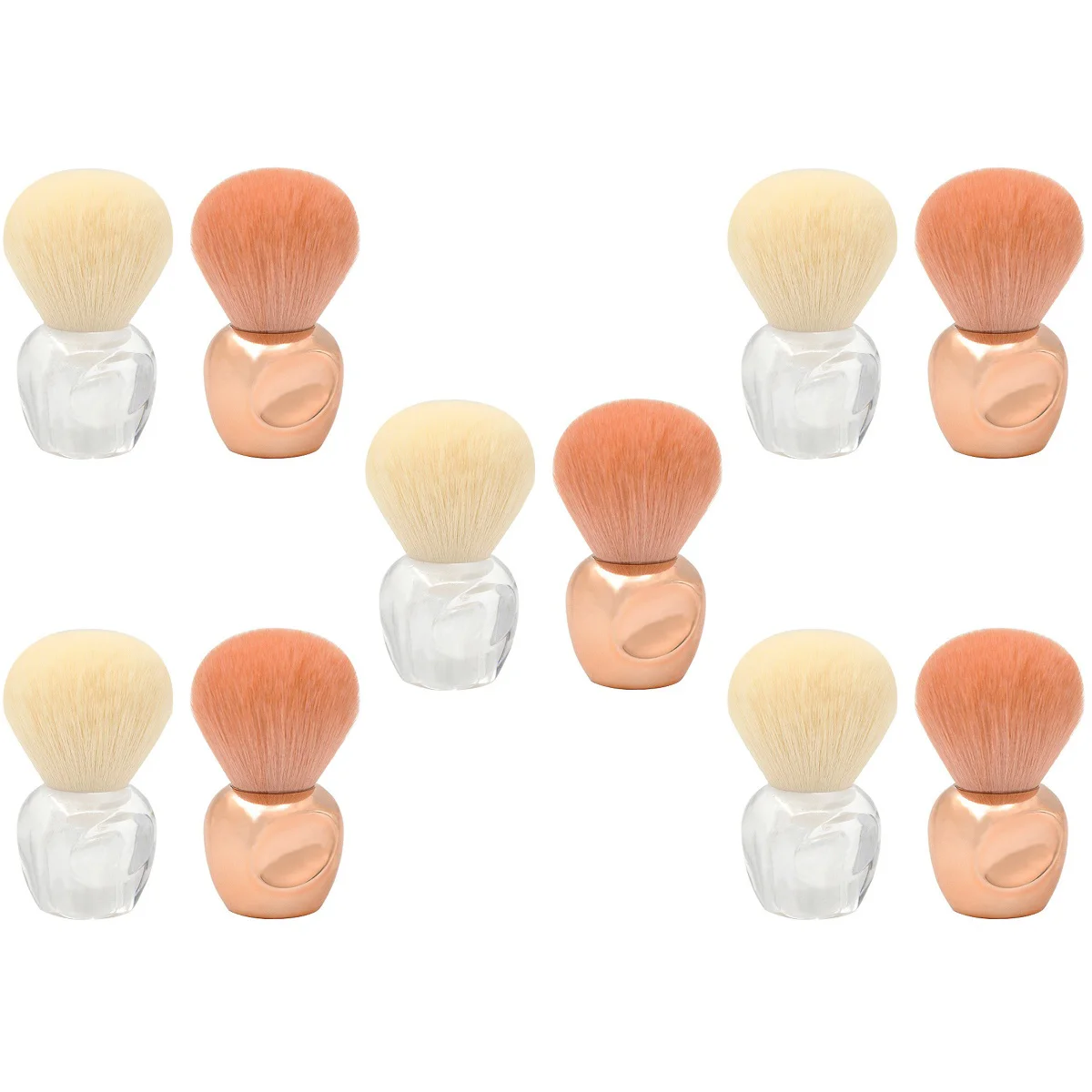 

10 pcs Nail Dust Brush Nail Cleaning Brush Nail Dust Powder Remover Brush Makeup Brush Nail Duster Brush