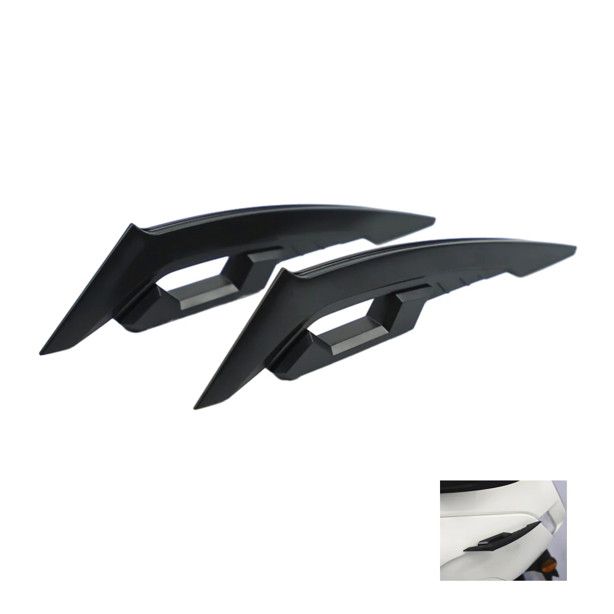 

1 пара мотоциклетных крыльев, аэродинамический спойлер, динамическое крыло с клейкой декоративной наклейкой «сделай сам» для мотоцикла, скутера