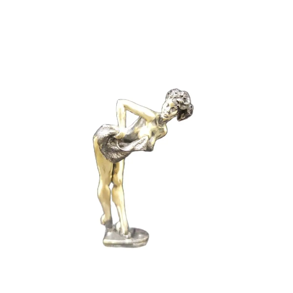 

7.5cm pure copper body weight monitor sexy girl's hand made bath towel covers her chest, naked women's body ornaments and hips