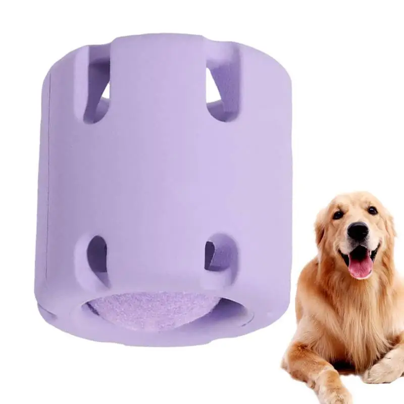 

Tennis Tumble Dog Puzzle Natural Rubber Dog Tennis Ball Toy Bite-resistant Dog Brain Stimulating Toys For Active Pet Brain