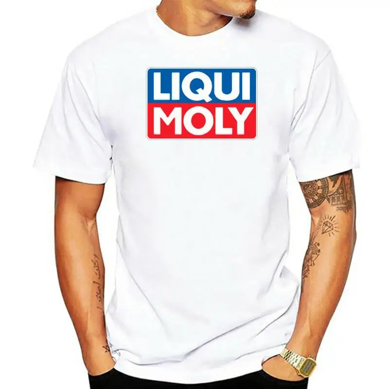 

LIQUI MOLY Logo Motor Oil Lubricants POCKET SIDE Black T-Shirt S M L XL 2XL