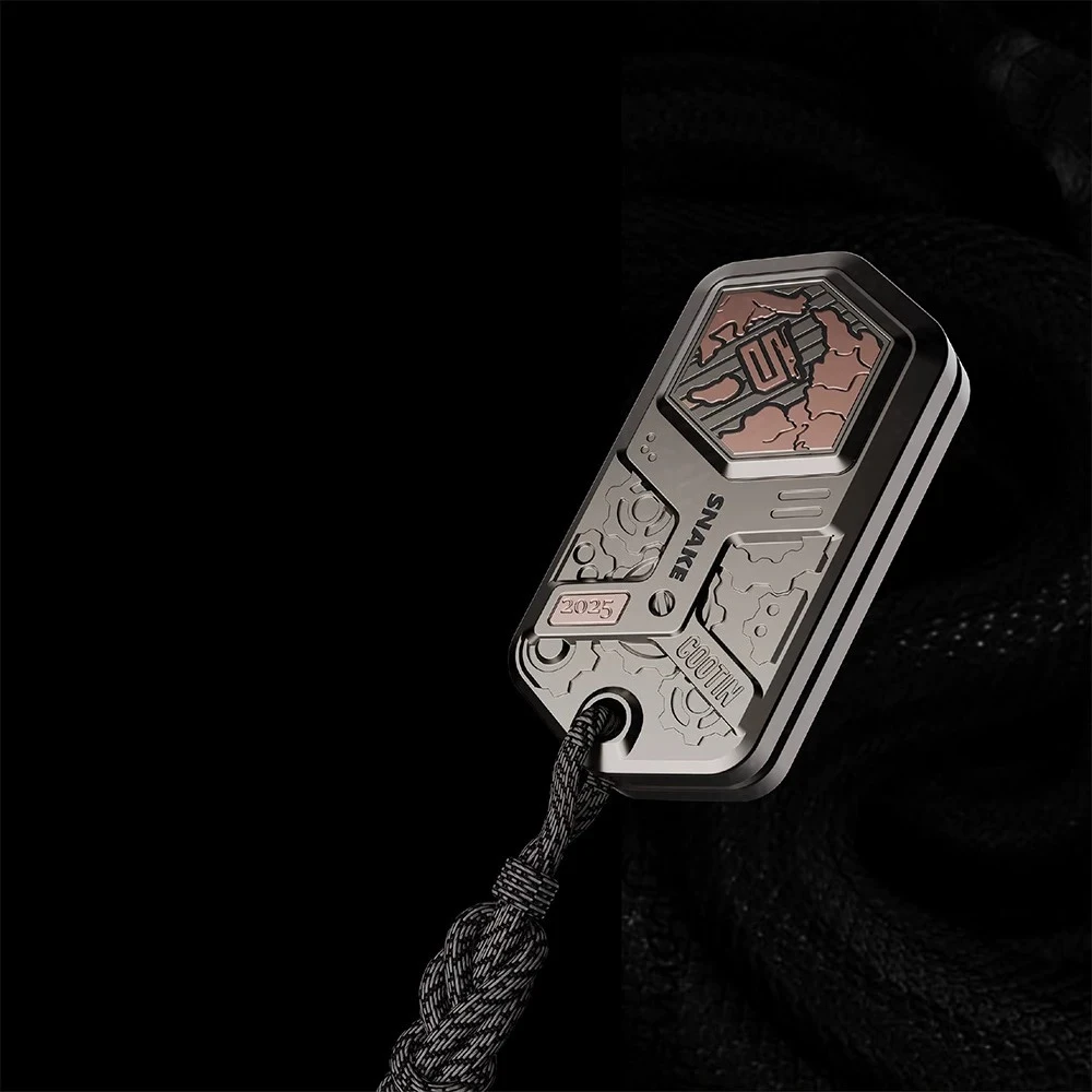 Фото Магнитный ритм-стик Chaoting EDC Black Mamba из нержавеющей стали с функцией настройки ритма, игрушка-антистресс для пальцев №5