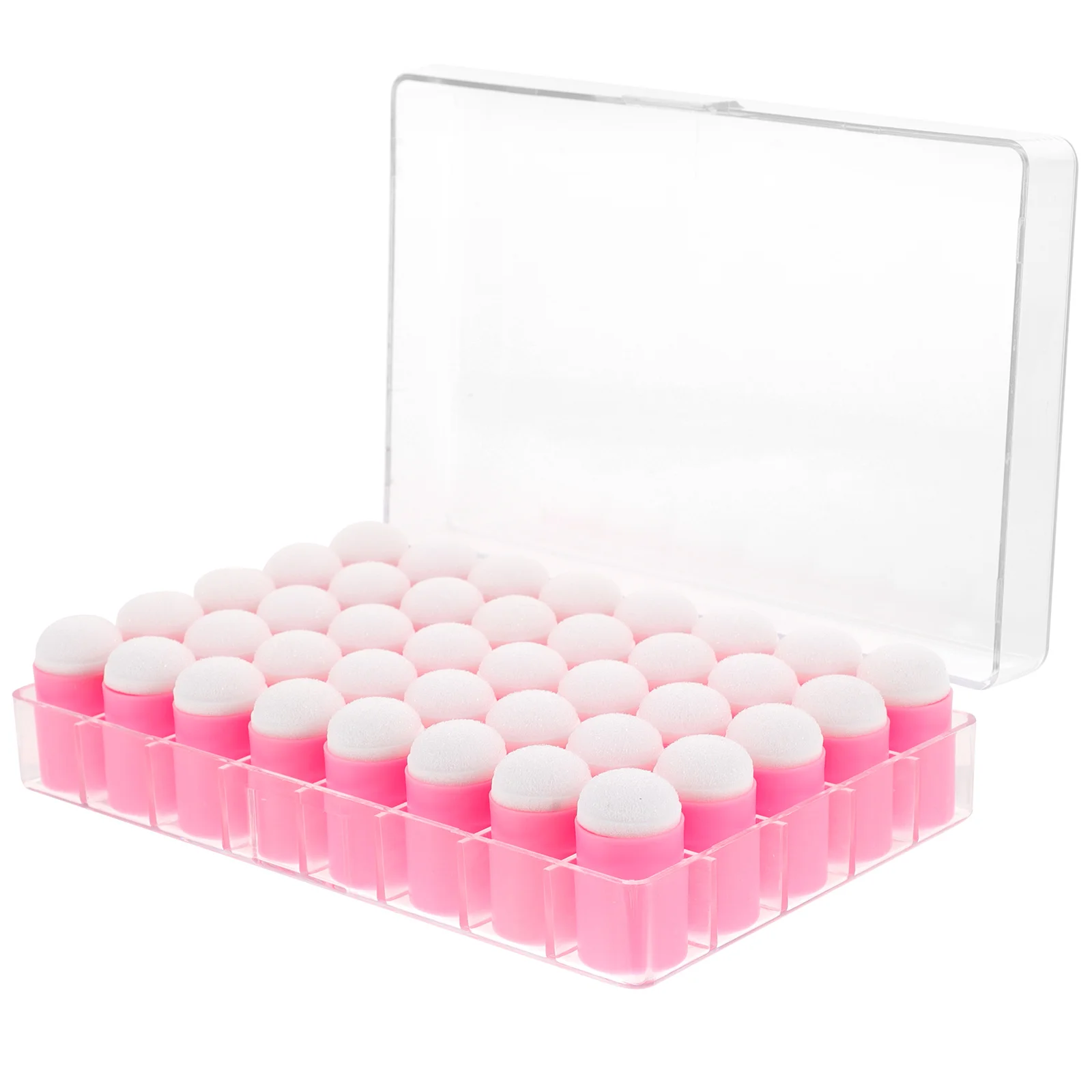 40 шт. губка для пальцев губки макияжа рисования аппликатор печать кроватки ПВХ