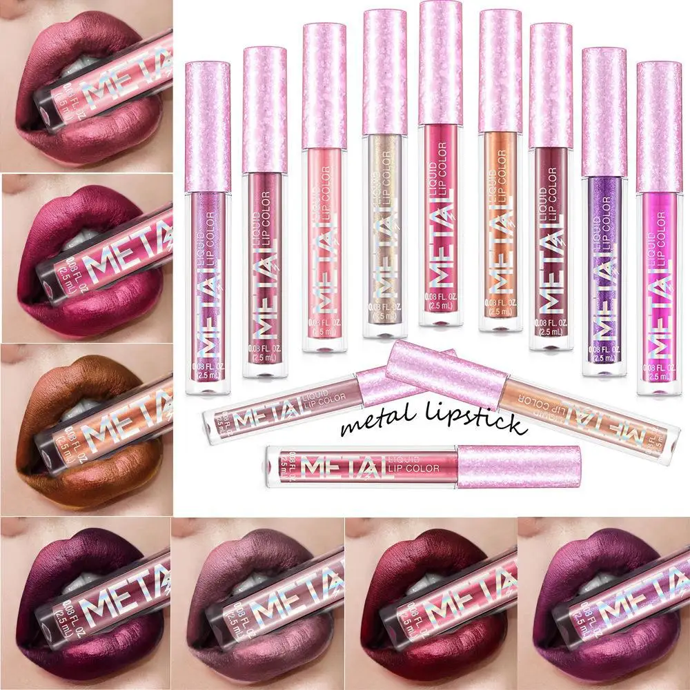 

Lipstick, Lip Gloss, Non-stick Cup, Lip Glaze, Makeup, Pearlescent Makeup Lipgloss Lip Tint Make Up Lip Gloss