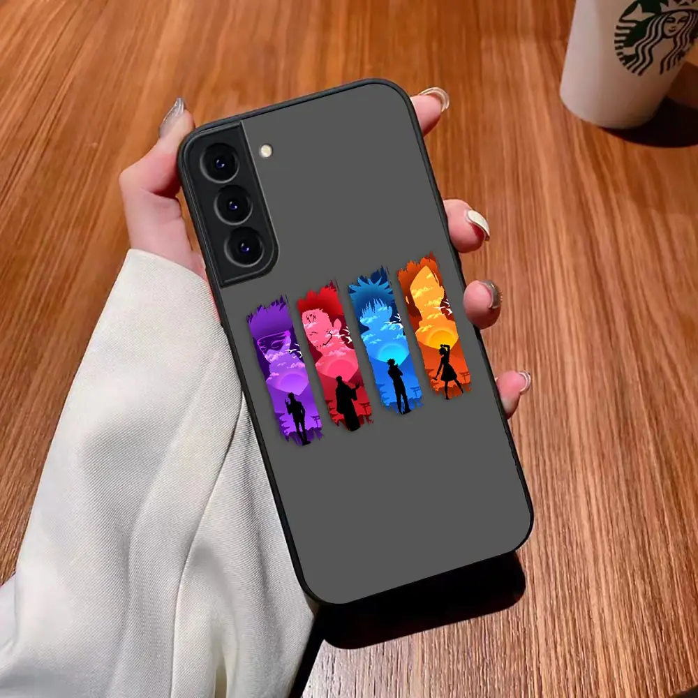 Matte Phone Case for Samsung Galaxy S23 S22 S21 S20 S10 4G S9 S8 Plus ULTRA 5G LITE Case Funda Shell Jujutsu Kaisen Yuji Satoru