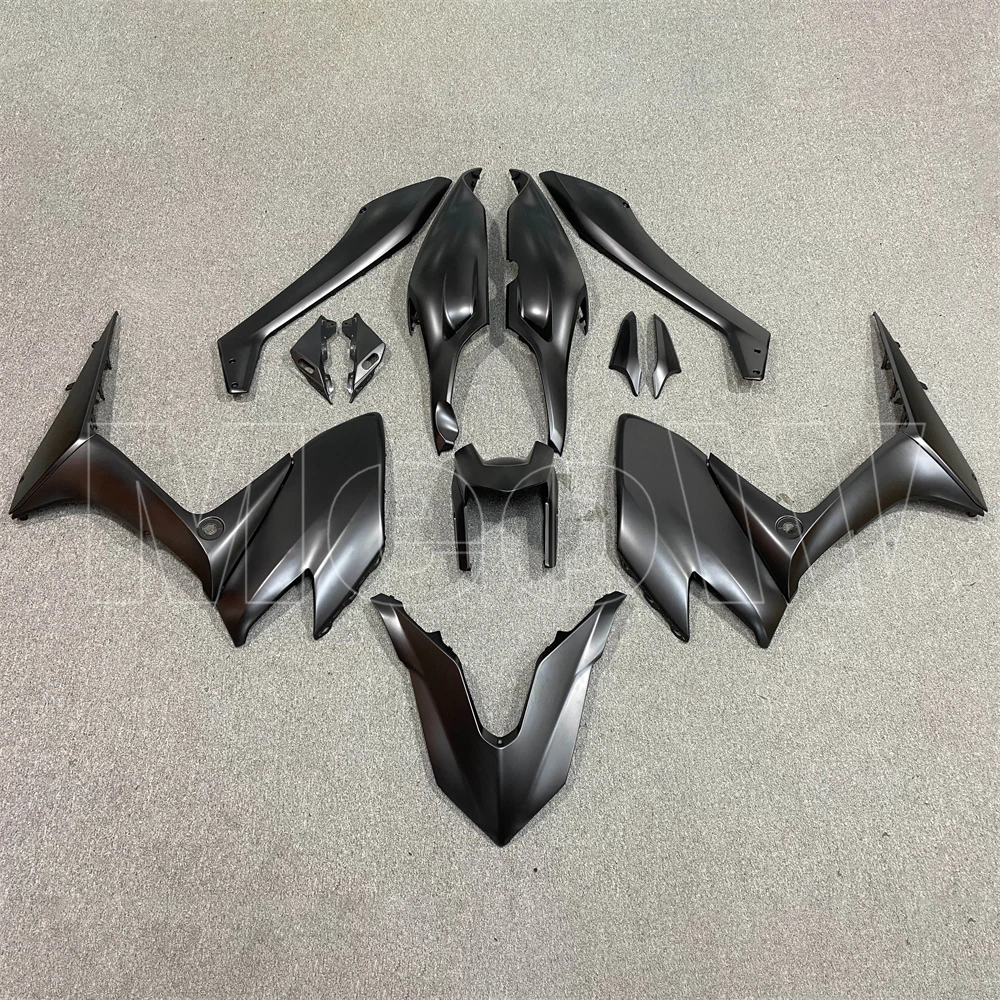 Инъекционный кузов матовый черный новый комплект обтекателей для мотоцикла из