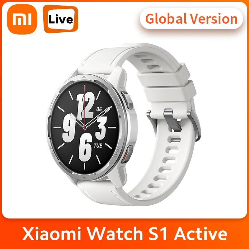 

Смарт-часы Xiaomi Watch S1, 1,43 дюйма, AMOLED, Bluetooth