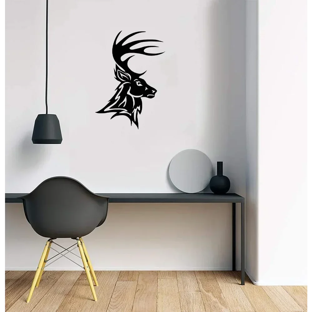 Увлекательный металлический знак Олень для кабины — интригующий внутренний