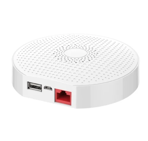 

Многофункциональный шлюз Heiman Zigbee, беспроводной концентратор Zigbee с управлением через приложение для смартфона, совместим с датчиками 100 шт.