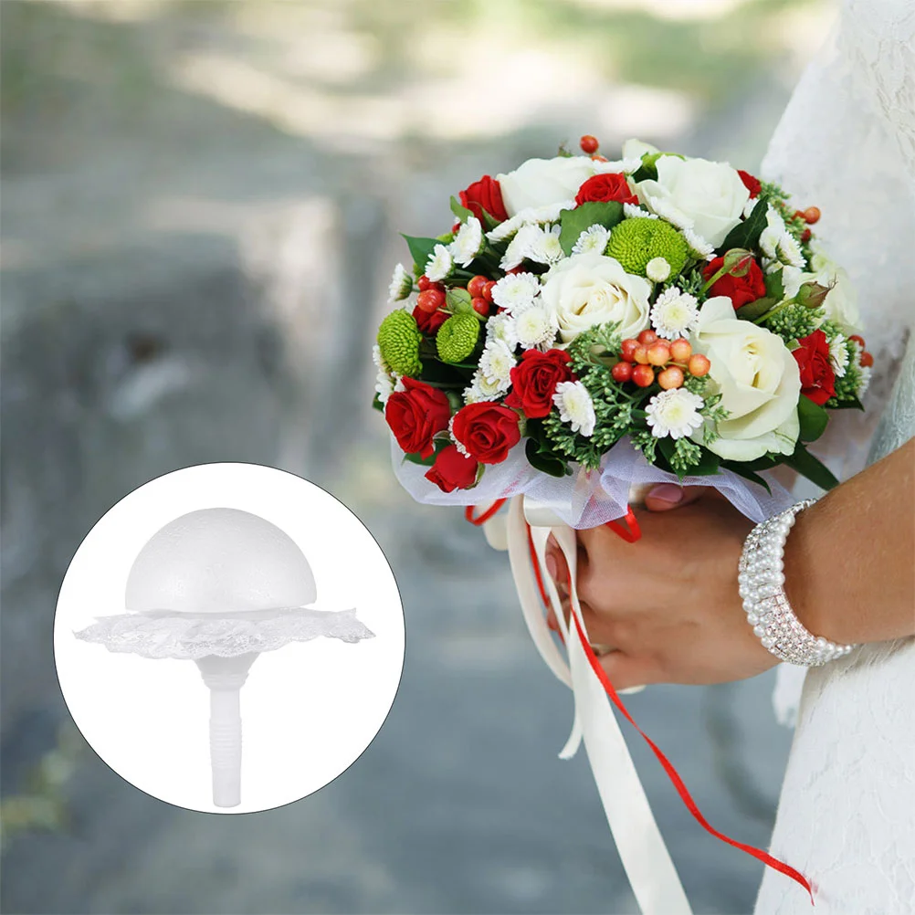 

1 Set Of Lightweight Foam Party Bridal Bouquet Holders Bouquet Holder Bouquet Handle Stand