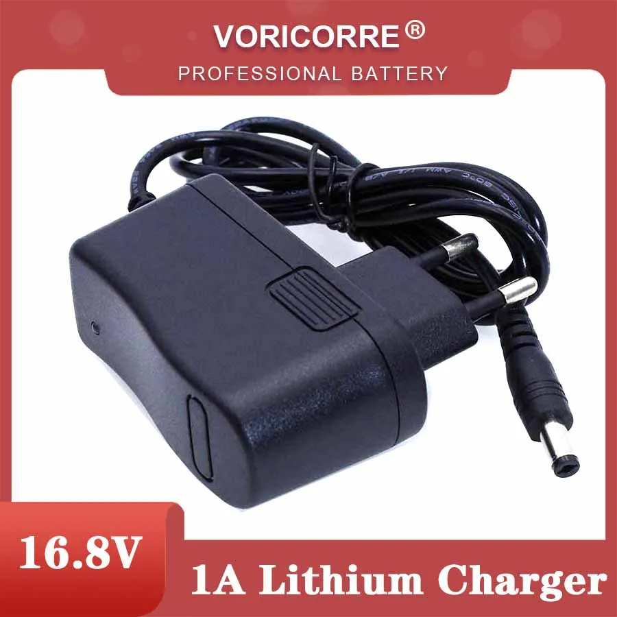 

16.8 V Charger 14.8 v 18650 Lithium Battery Charger DC 5.5 * 2.1 MM Polymer battery charger