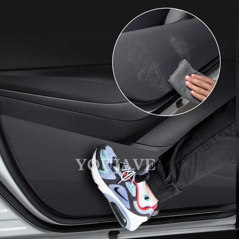 Фото Для Chevrolet Equinox PLUS 20117-2023 2024 2025, противоударная накладка на дверь автомобиля, защитная наклейка для перчаточного ящика, антигрязный декор, аксессуары №5