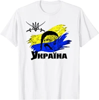 ukraine flag ukrainian cossack warriors ukrainian kozak t shirt short sleeve 100 cotton casual t shirts loose top size s 3xl