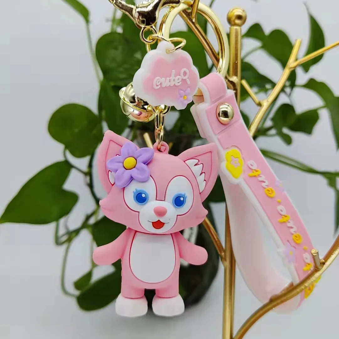 

Lingna Belle Keychain Little Fox Car Bag Pendant Key Chain Cute Doll Birthday Gift