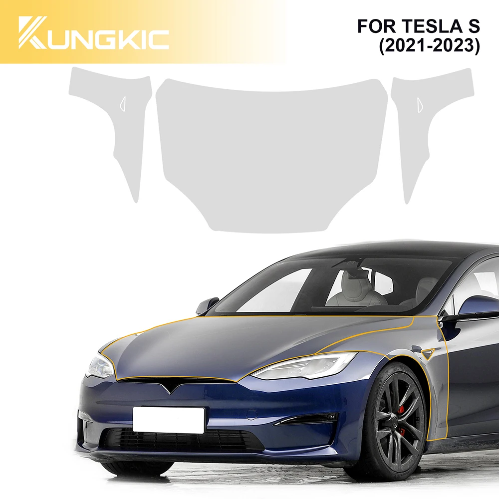 

Пленка из ТПУ для Tesla Model 3 Y X S 2016-2023, автомобильный двигатель, Солнцезащитная крыша, невидимая пленка PPF для защиты краски, пленка с защитой от царапин, прозрачная