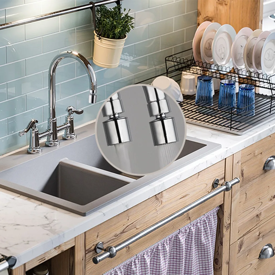 

Useful Durable Practical Water Faucet Aerator Rotate Swivel Accessories Adapter Diffuser Faucet Filter Kitchen