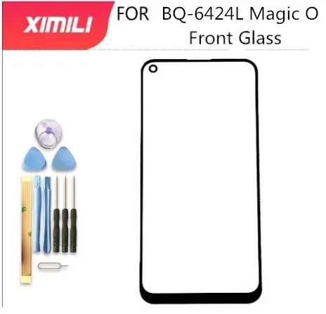 Новинка, BQ мобильный телефон, Magic O, переднее стекло, объектив экрана, 100% оригинальный передний сенсорный экран, стеклянный внешний объектив для телефона, с инструментом
