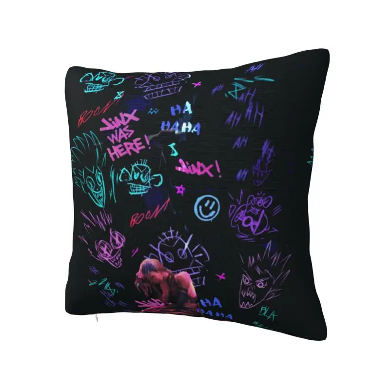 Чехол для подушки с рисунком Jinx Monkey Arcane чехол дивана домашний декор квадратная
