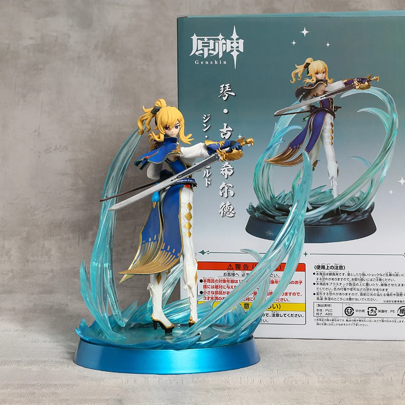 

Genshin Impact Jean Gunnhildr Decoration Collection Figurine Toy Model Statue