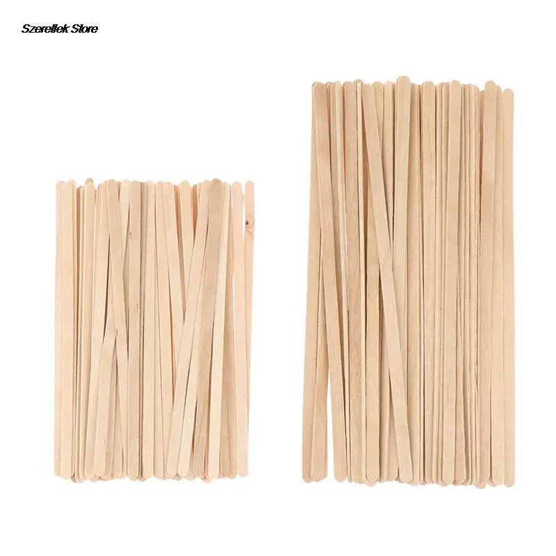 

50 шт., одноразовые разнообразные палочки для мороженого