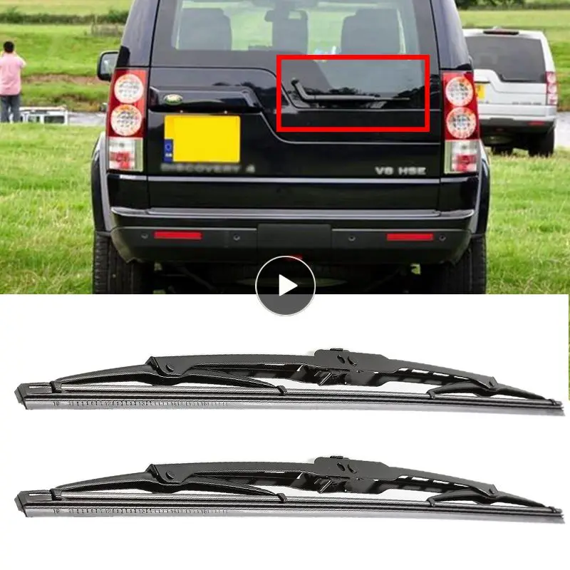 

Автомобильная черная щетка стеклоочистителя для заднего стекла HLEST 1x для Land Rover Discovery 4 2010-Now