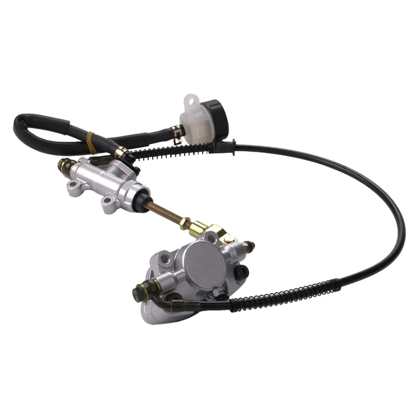 

Задний тормозной суппорт главного цилиндра, алюминиевый высокопроизводительный велосипедный гидравлический Задний дисковый тормозной суппорт для 110cc 125cc ATV