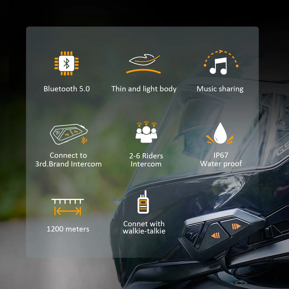 Группа FreedConn мотоциклетный домофон шлем Bluetooth-гарнитура музыкальное разрешение