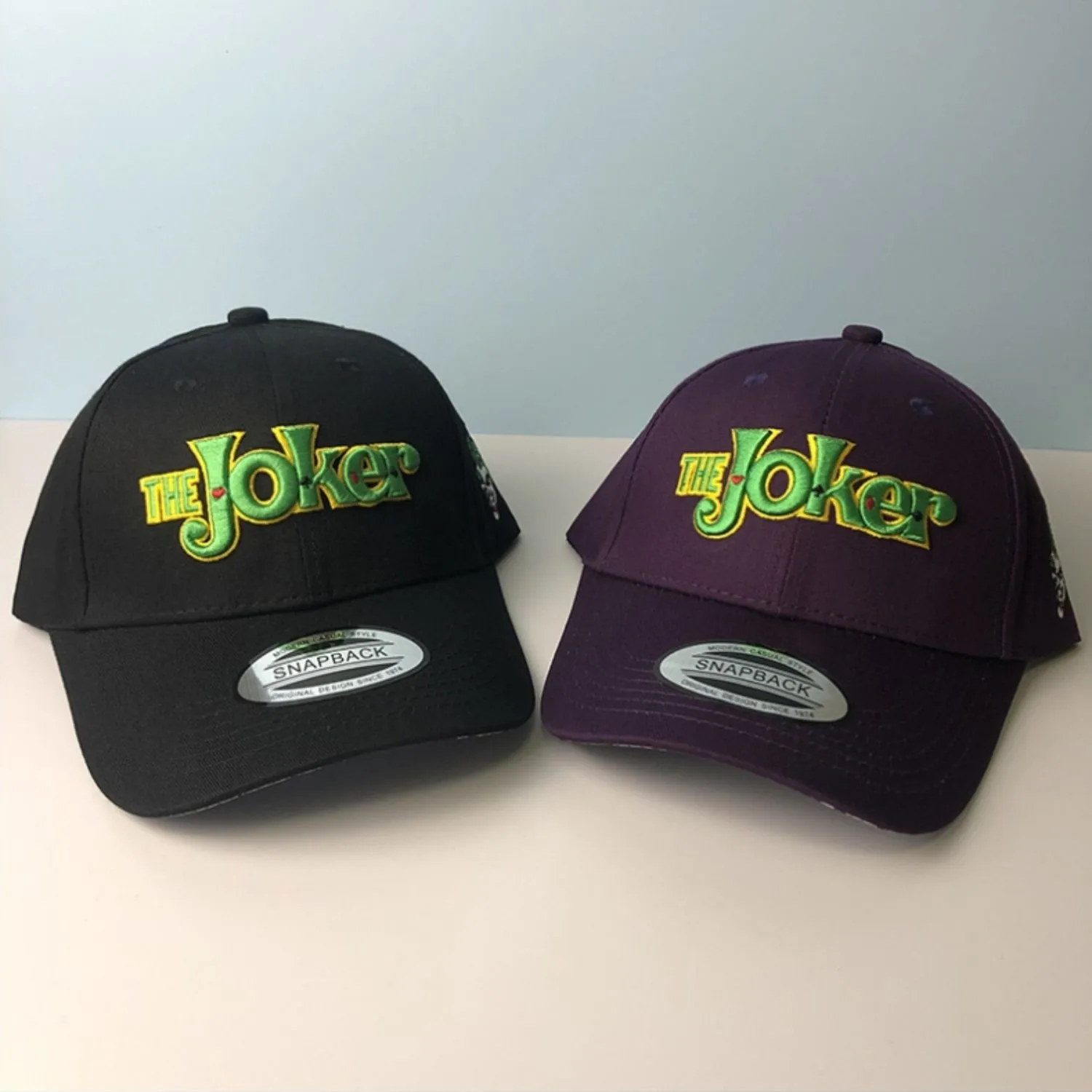 

Baseball Caps for men The Joker embroider Snapback Hat for boy Women Rap Scooter Hip-hop Summer Sunhat Kpop Black Trucker Cap