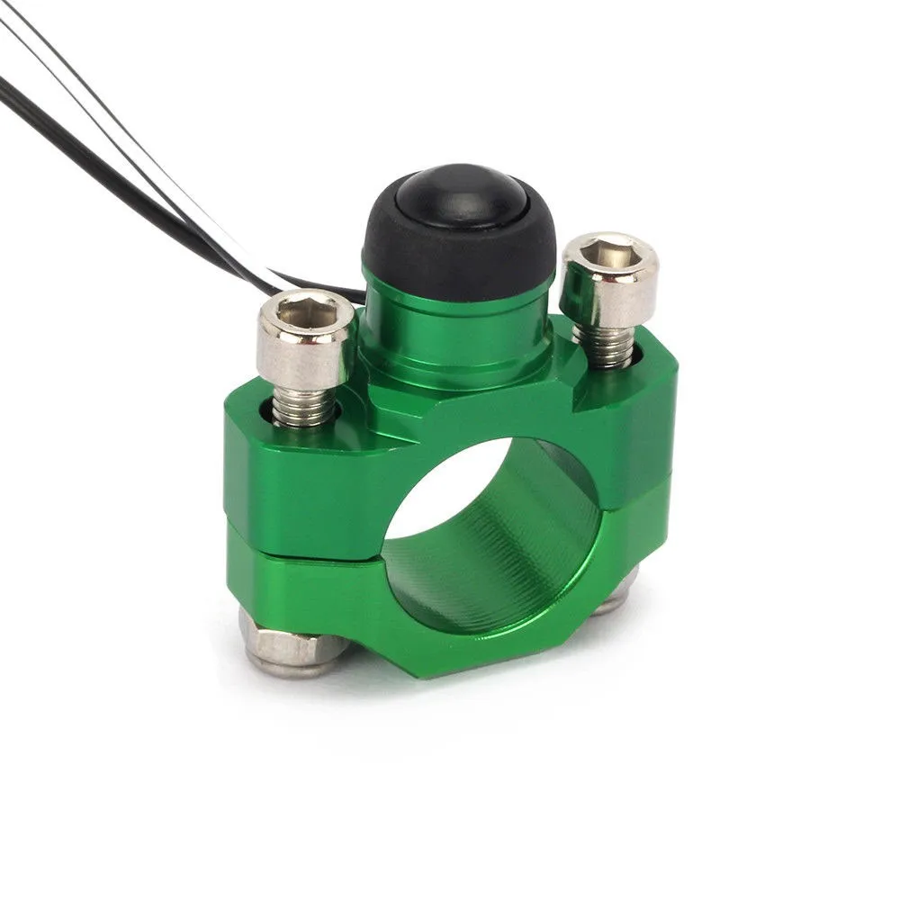Motorcycle Parts Rotating Bar Clamp Parts Start Stop Kill Switch Button Start Stop