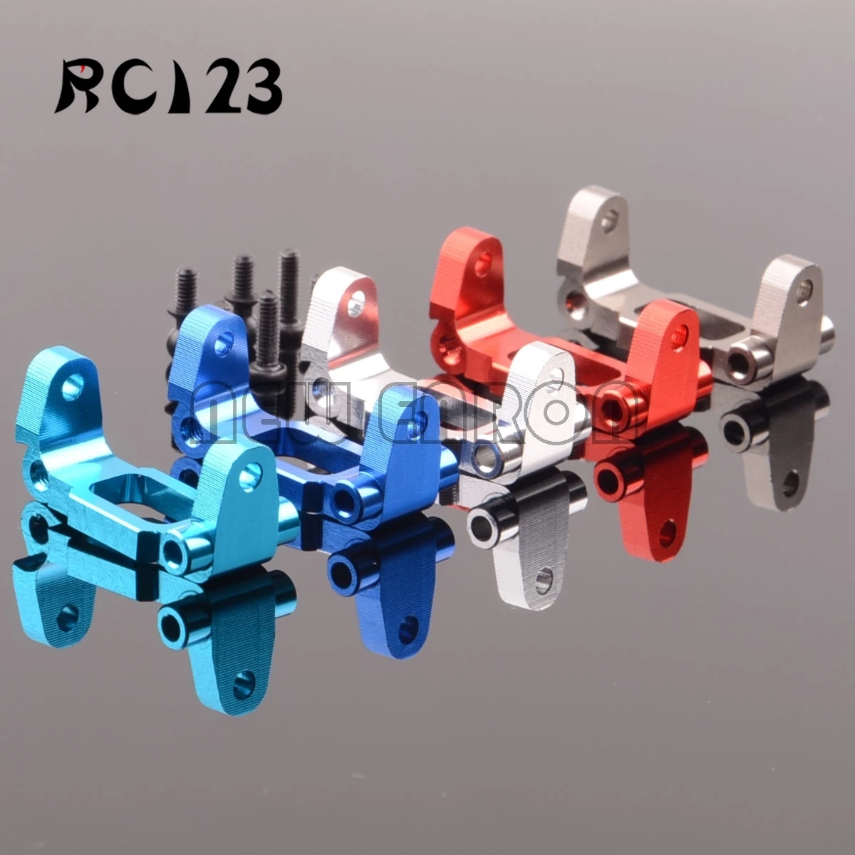 1:18, 2 шт, алюминиевая передняя втулка (L/R) FS736054 RC AUTO Voor Bigfoot Truck