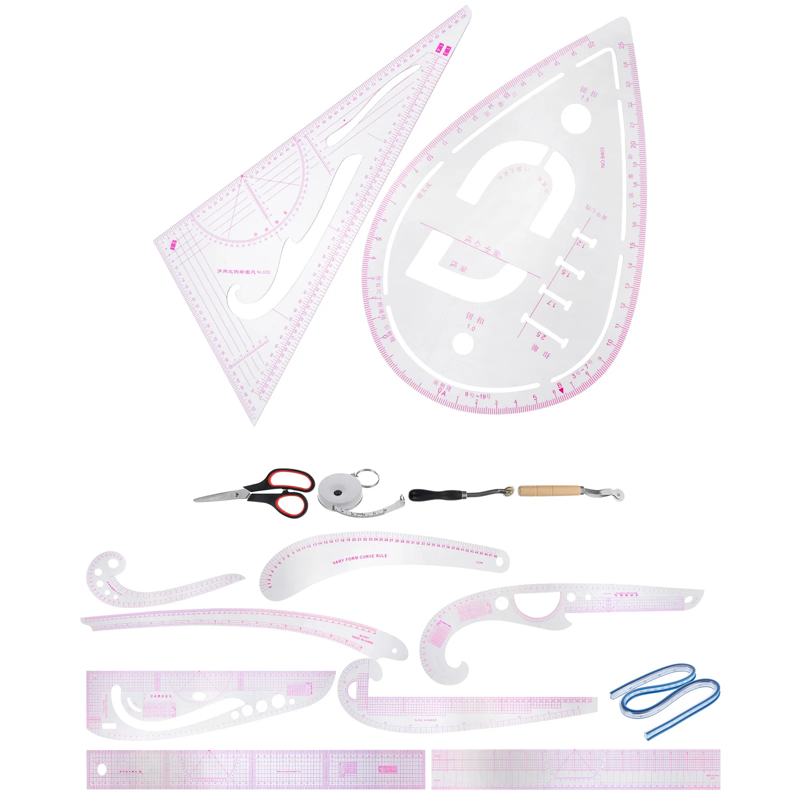 

Tailor Sewing Ruler Precision Ruler Sewing Ruler Fabric Quilting Rulers Tailor's Ruler Grading Ruler Ruler Sewing