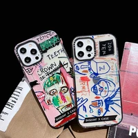 jome ins street graffiti oil painting shockproof silicone soft case for iphone 11 12 13 pro max se2 7 8 plus xs max x xr cover