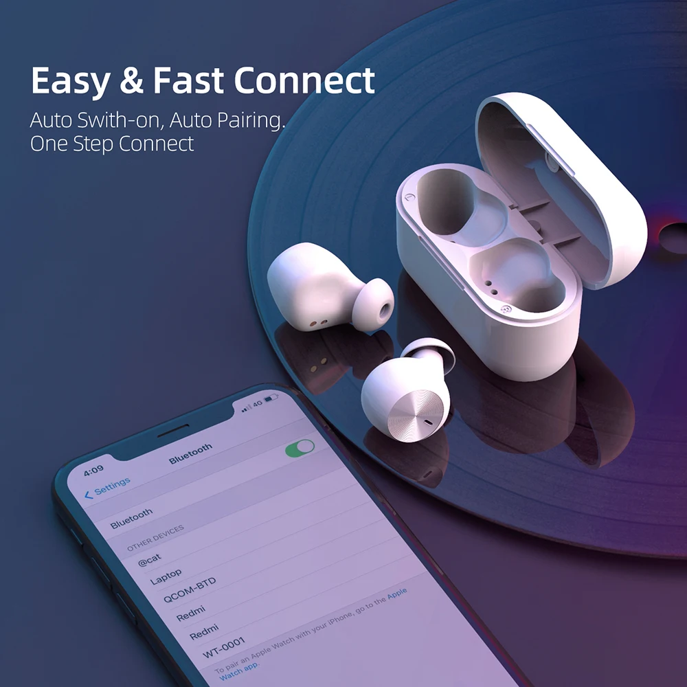 Bluetooth-гарнитура mdig TWS-K1 True Wireless 5 1 HD с сабвуфером игровые водонепроницаемые