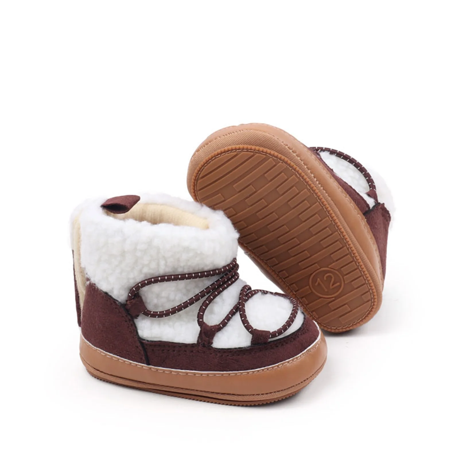 Зимние сапоги для младенцев 0-18 м