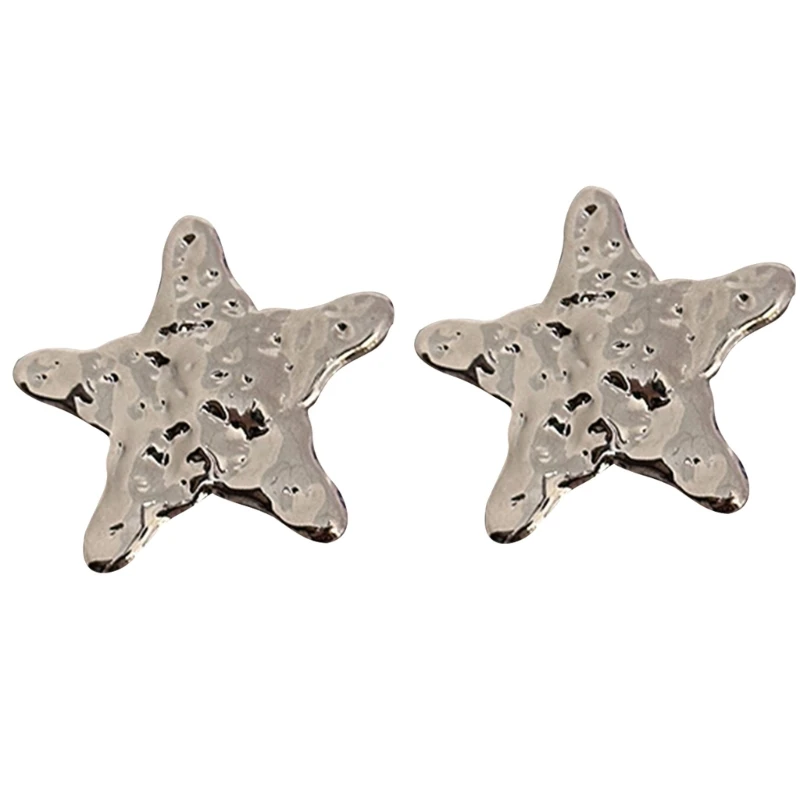 

Shiny Metallic Hair Clips Korean Style Star Hairpins Teens Girls Hair Barrettes