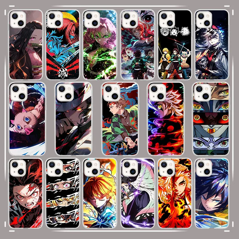Tanjiro Demon Sayaer przezroczyste etui dla Moto One ACE G40 Z2 E13 E22 E40 G10 G8 G50 G60 Fusion Pro Plus Play Power