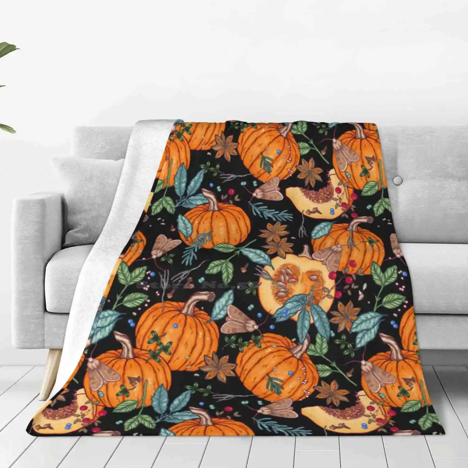 Волшебные осенние тыквы для раннего кемпинга автомобиля самолета Путешествия