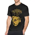 Футболка с изображением гитары, музыки, карликовые футболки, рок графика, 100 хлопок, женская футболка, милая Мужская футболка