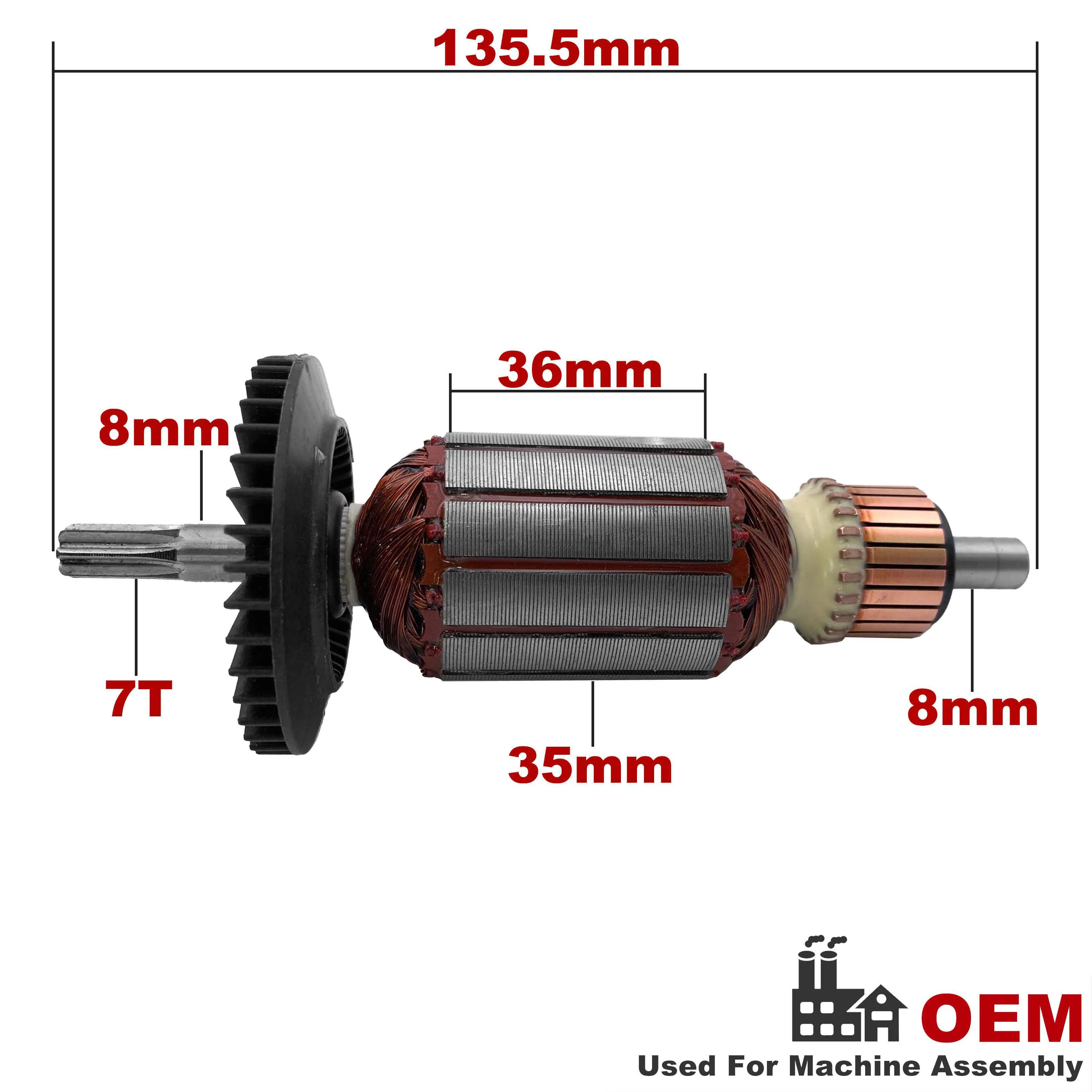 

Якорь ротор для Bosch GBH2-18E GBH2-18RE GBH2-18