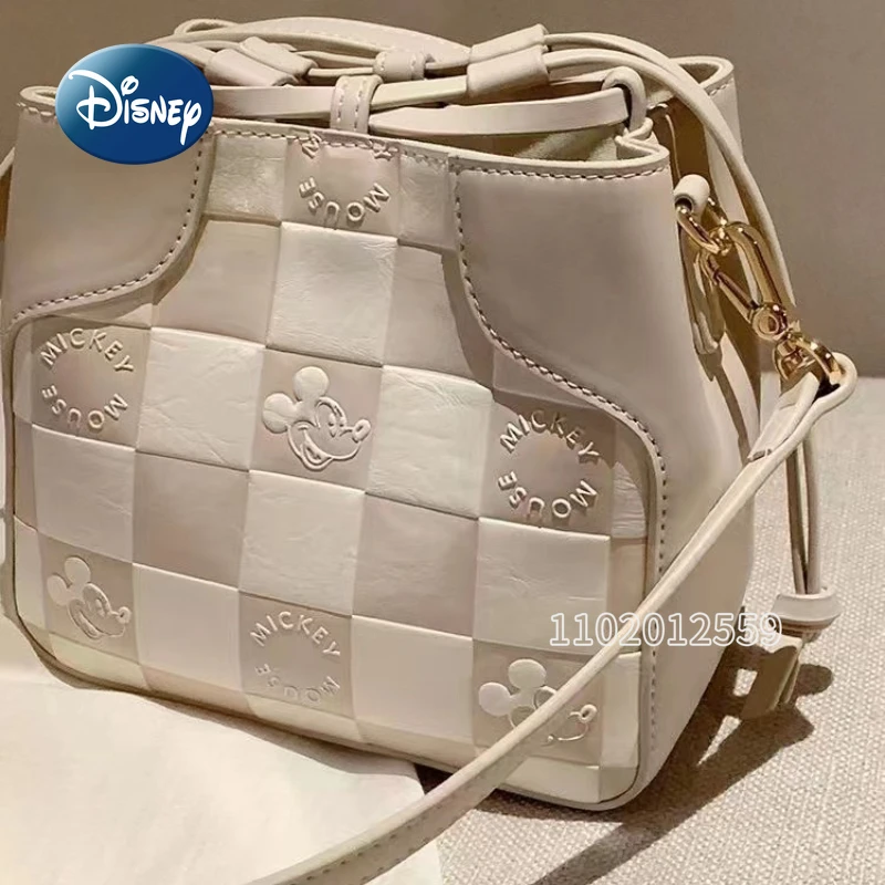 Disney Mickey New Women's One Shoulder Crossbody Bag Cartoon Mini Bag Fashion Trend Women's Handbag Luxury Brand High Quality