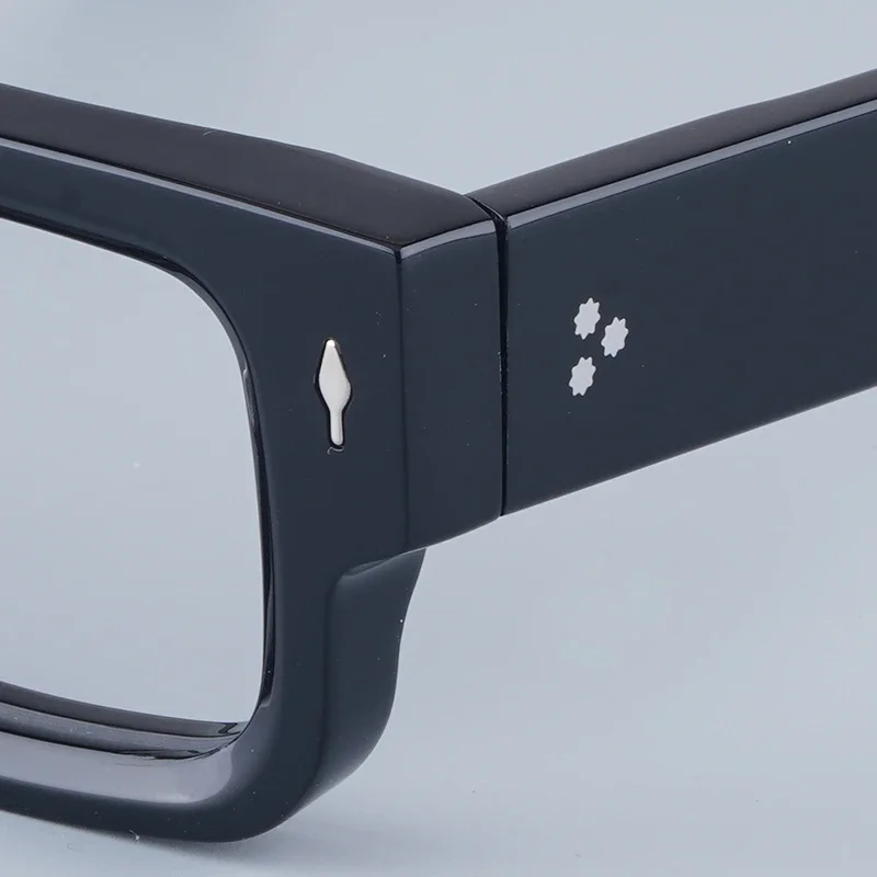 Ascari квадратные толстые ацетатные оправы для очков мужские модельерские модные