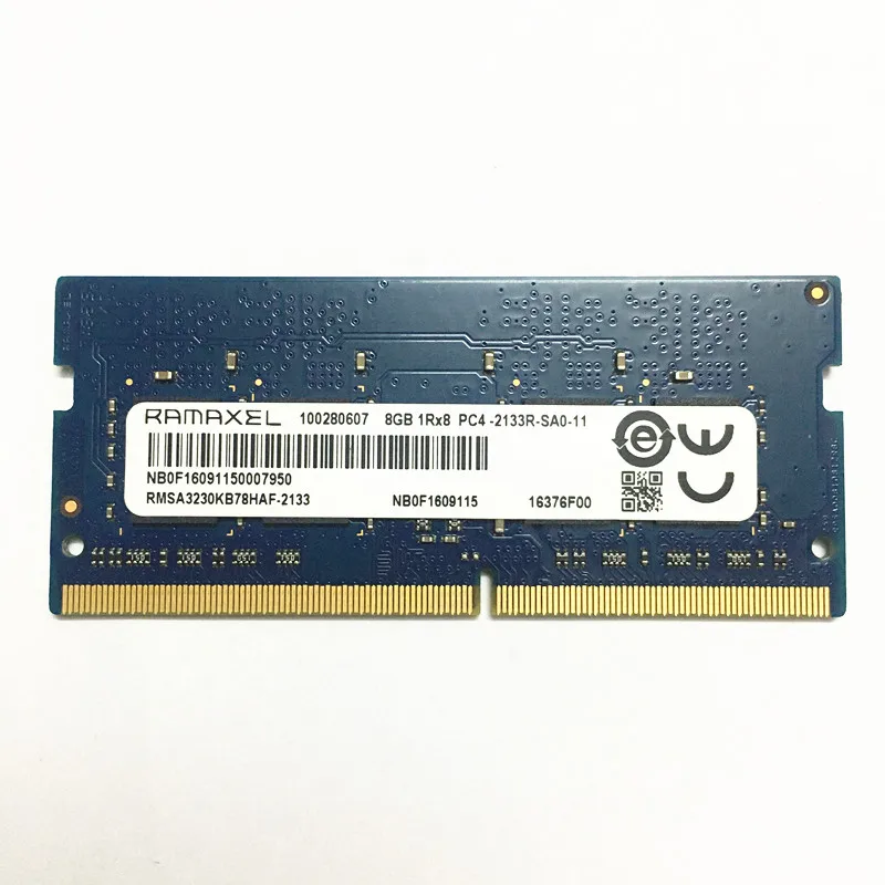 RAMAXEL DDR4 RAMS 8 Гб 2133 МГц 8 Гб 1RX8 PC4-2133R-SA0-11 ddr4 8 Гб 2133 память для ноутбука