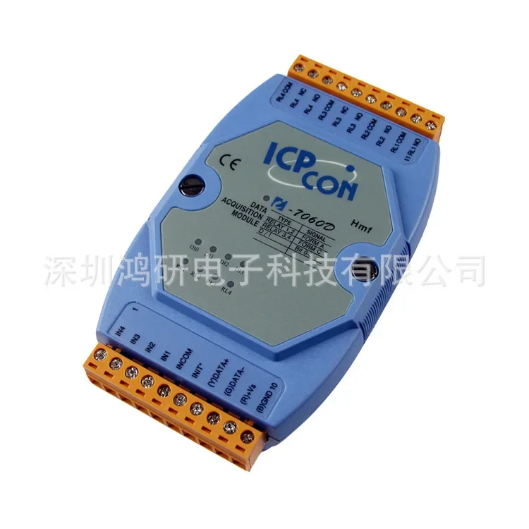 Оригинальный новый модуль Hongge I-7060D для связи, 4-канальный изолированный цифровой вход, релейный выход, бесплатная доставка. (art.: 3920dd2b29450) - 3920dd2b29450