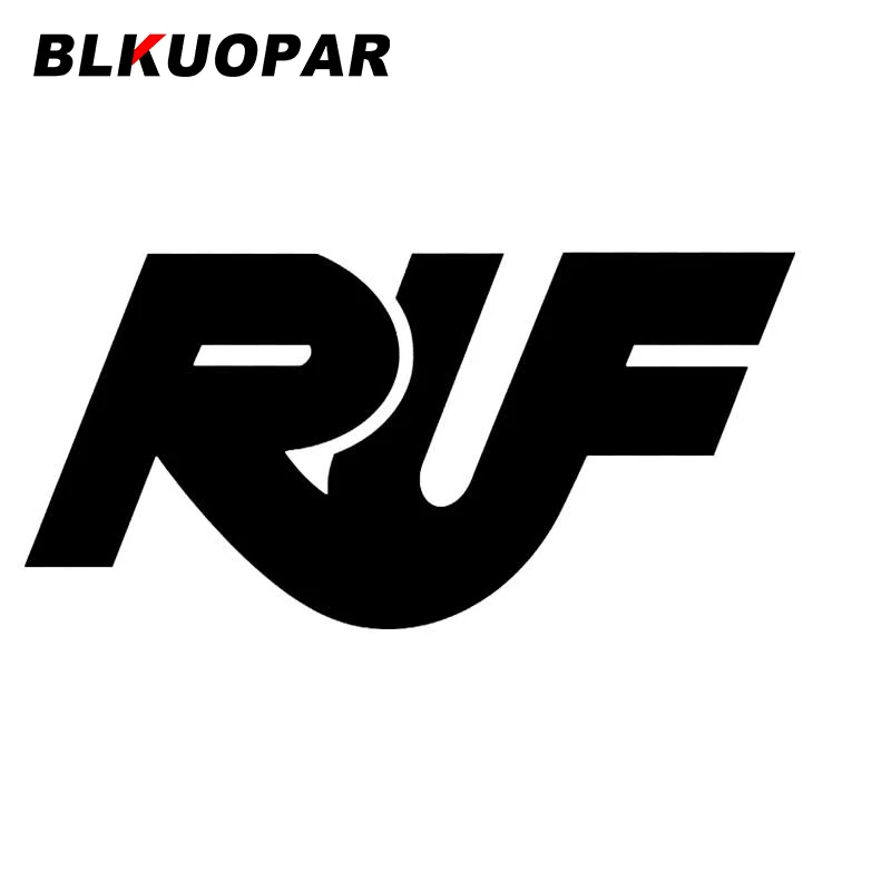 

BLKUOPAR for Ruf Crt Car Stickers Personality Sunscreen DIY Decals Occlusion Scratch Waterproof Vinyl Motorcycle Car Styling