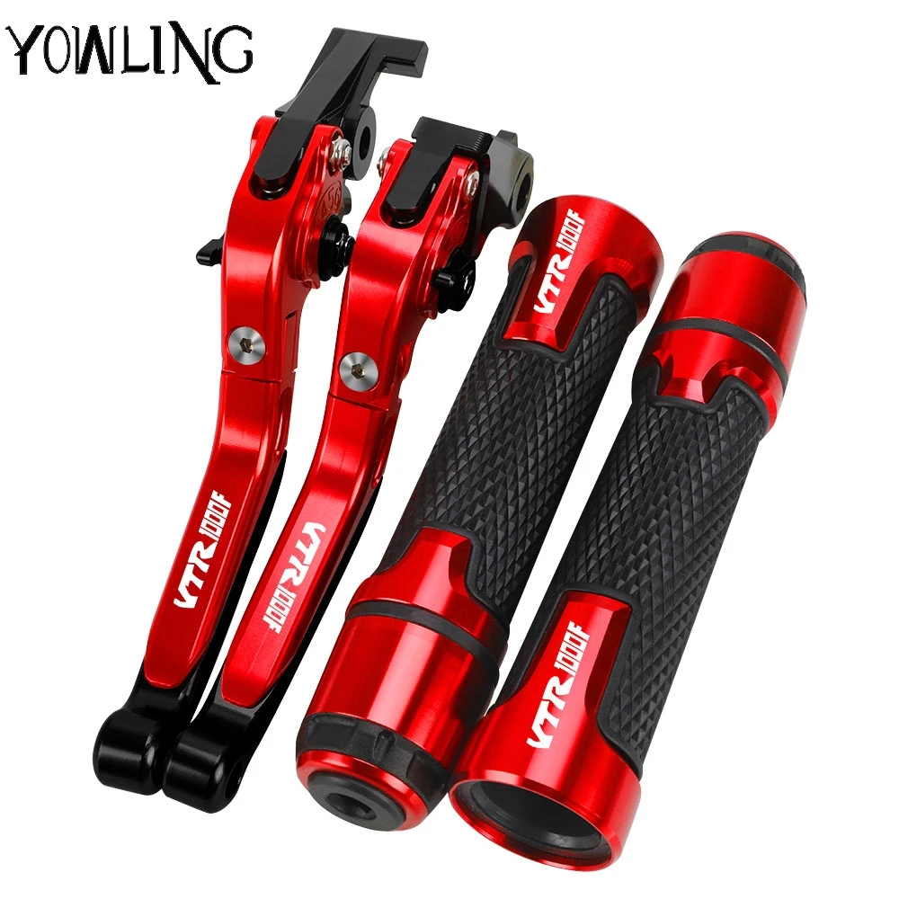 VTR1000F мотоциклетные складные выдвижные регулируемые тормозные рычаги сцепления