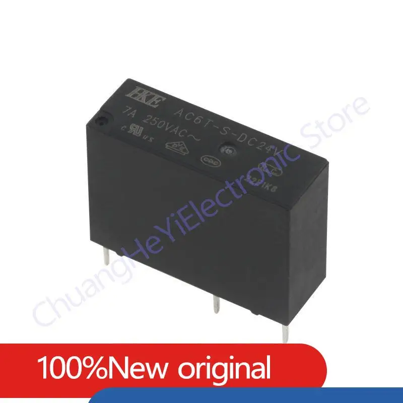 Оригинальное новое реле Φ 7A 250VAC 4PIN 5V 12V 24V мощности